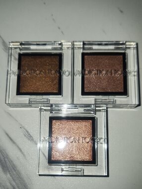 Addiction Tokyo Eyeshadow Trio — Fudge, Love Affair And Gleamy Pond